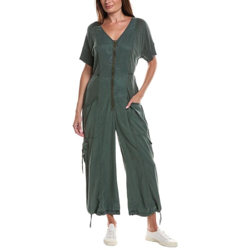 Xcvi Womens Naveen Jumpsuit, Green